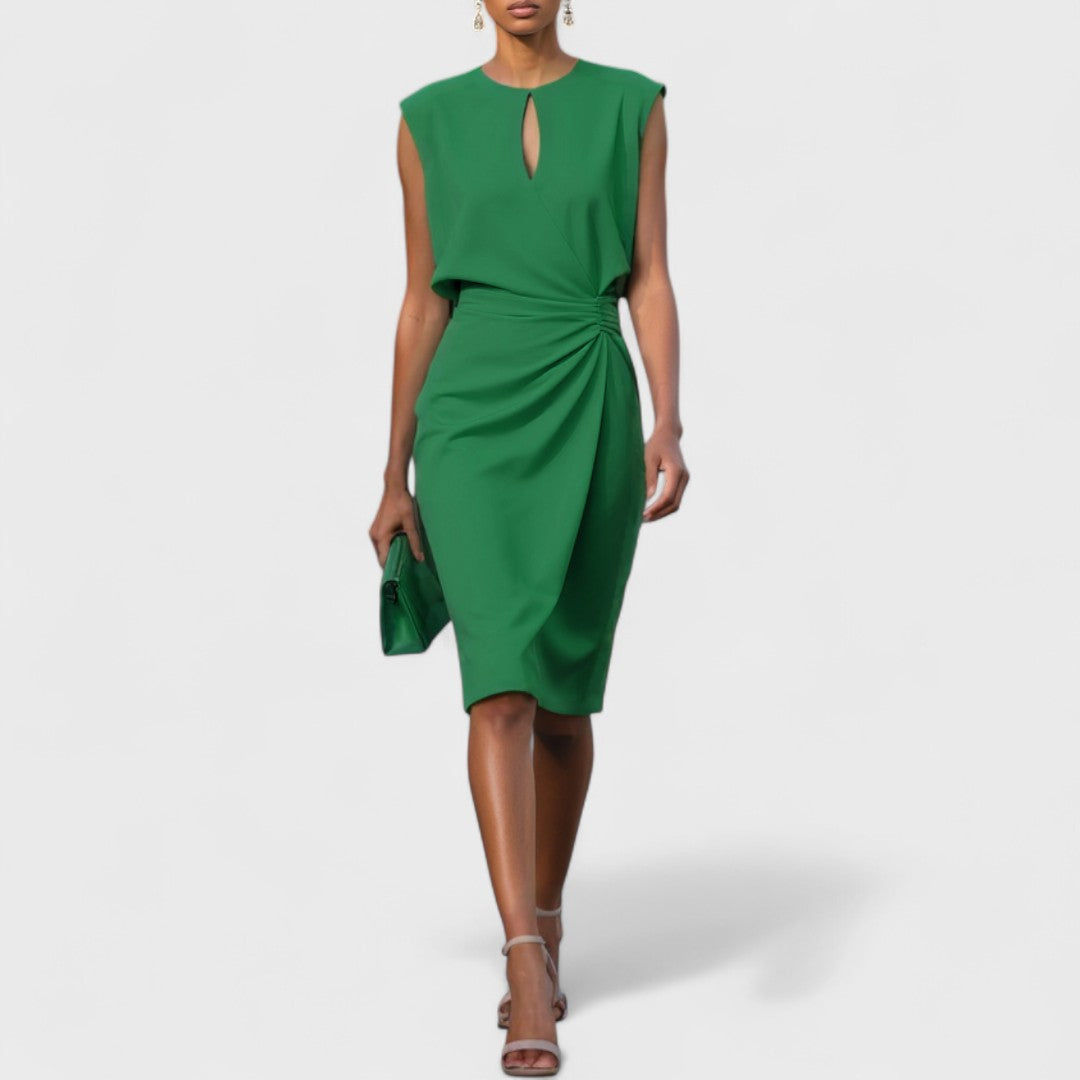Élise Moreau | Elegant Sculpted Dress with Timeless Flow For Women