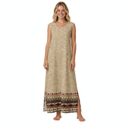 Maeve Sutherland | Vintage Print Maxi Dress For Women