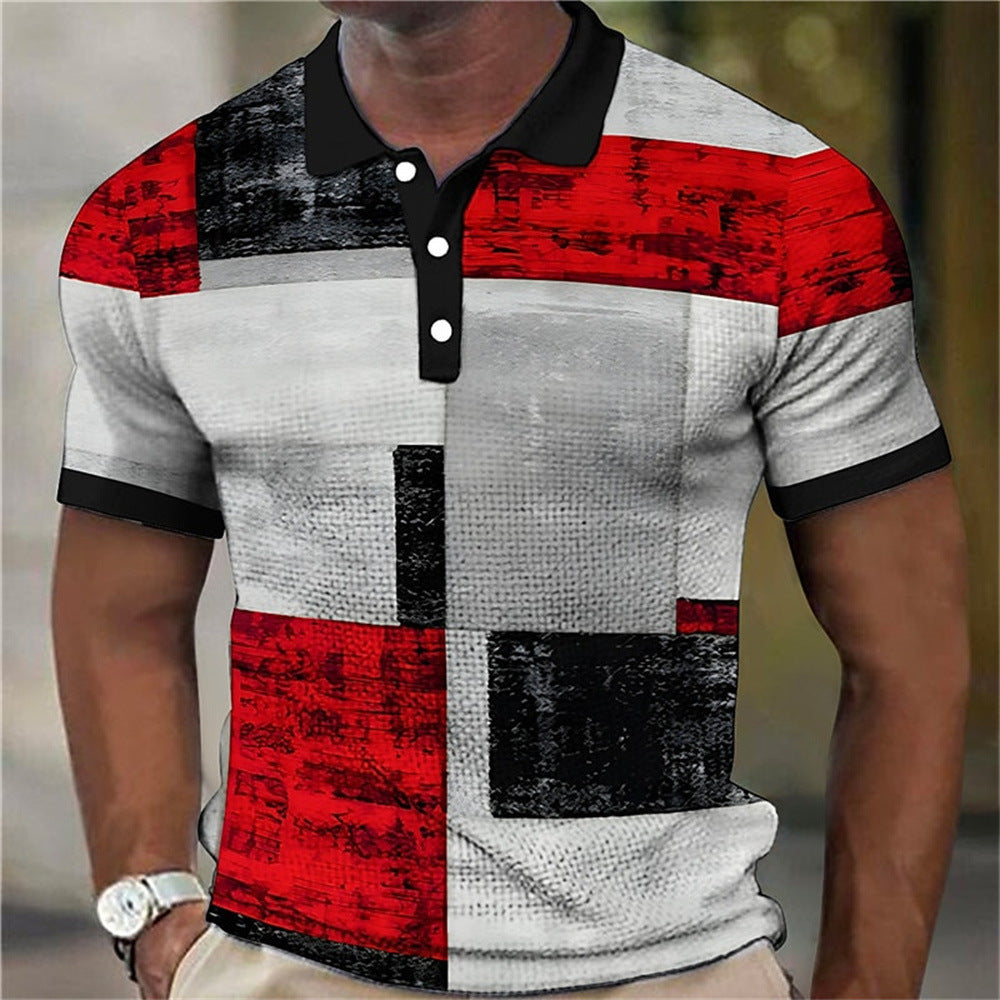 Mason Ward | Colour Block Polo Shirt For Men