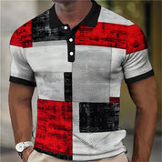 Mason Ward | Colour Block Polo Shirt For Men