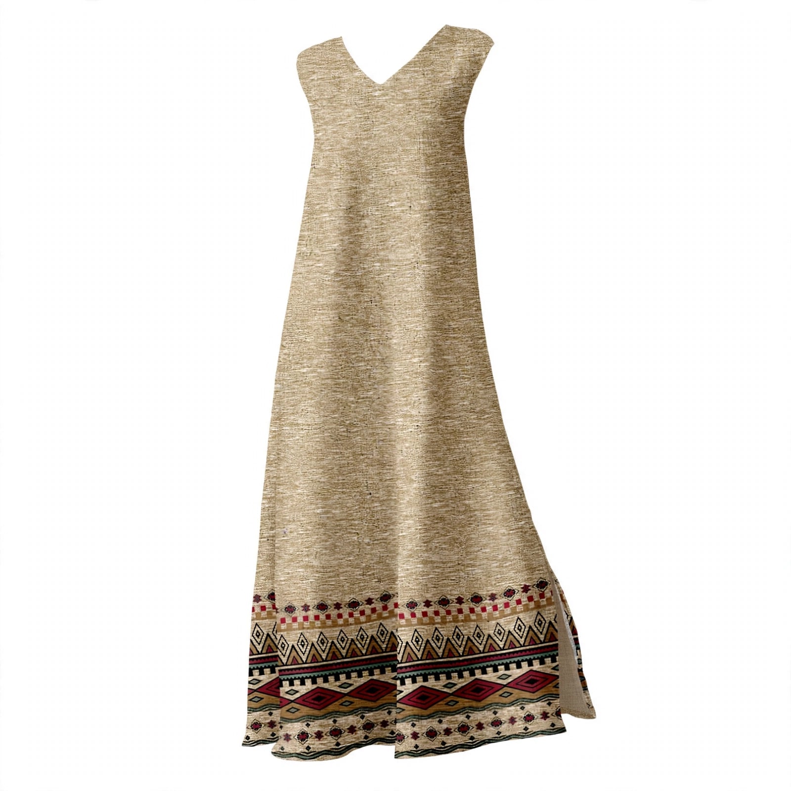 Maeve Sutherland | Vintage Print Maxi Dress For Women