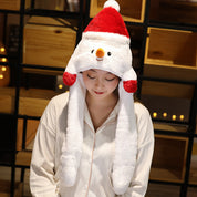 Snow Drift | Red Plush Santa Christmas Hat Unisex