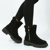 Sophie Bellamy | Faux Fur Winter Boots For Women