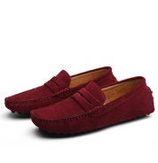 Leandro Walley | Suede Penny Driving Loafers For Men