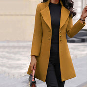 Elise Hartley | Tailored Longline Wool-Blend Coat For Women