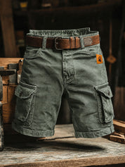 Grant Young | Cargo Utility Shorts For Men
