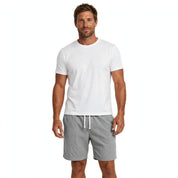 Dario Ballina | Grey Corduroy Drawstring Shorts For Men