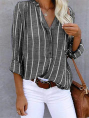 Matteo Ricci | Striped Casual Blouse For Women