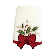 Merry Table | Red Holly Bow Christmas Tea Towel Unisex