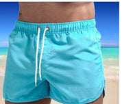 Fausto Corcombe | Black Quick-Dry Swim Shorts For Men