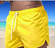 Fausto Corcombe | Black Quick-Dry Swim Shorts For Men