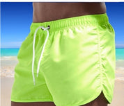 Fausto Corcombe | Black Quick-Dry Swim Shorts For Men