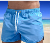 Fausto Corcombe | Black Quick-Dry Swim Shorts For Men