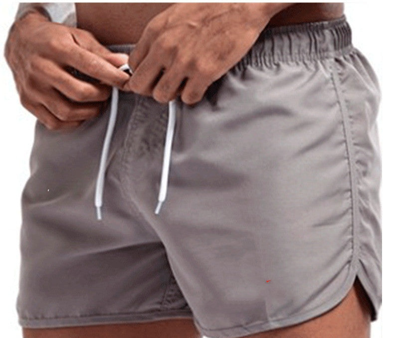 Fausto Corcombe | Black Quick-Dry Swim Shorts For Men