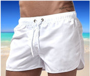 Fausto Corcombe | Black Quick-Dry Swim Shorts For Men