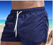 Fausto Corcombe | Black Quick-Dry Swim Shorts For Men