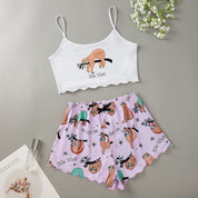 Chloe Merrick | Cookie Print Cami Pajama Set For Women