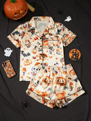 Spooky Pumpkin | Halloween Pyjama Set For Women