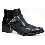 Dylan Reid | Buckle Strap Ankle Boots For Men
