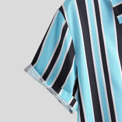 Ryan Walsh | Striped Short Sleeve Shirt For Men