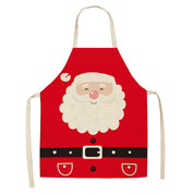 Merry Match | Red Santa Hat Christmas Apron Unisex