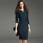 Sienna Sullivan | V-Neck Midi Dress For Women