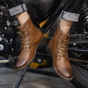 Cameron Sinclair | Leather Ankle Boots For Men