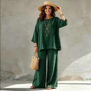 Elisabetta Rookwood | Oversized Tunic & Wide-Leg Set For Women