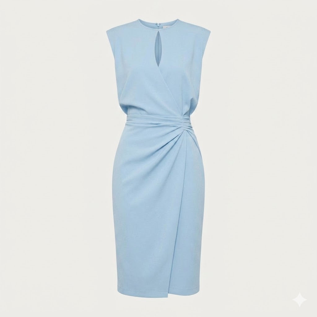 Élise Moreau | Elegant Sculpted Dress with Timeless Flow For Women