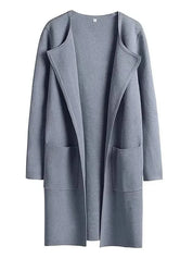 Camille Laurent | Elegant Longline Coat For Women
