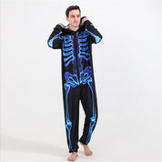 Count Midnight | Skeleton Halloween Pyjamas For Unisex