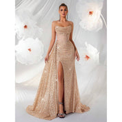Isabelle Turner | Sequin Formal Maxi Dress For Women