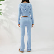 Sienna Moreau | Ribbed Lounge Set With Luxe Sculpted Fit Detail
