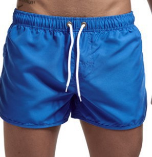 Fausto Corcombe | Black Quick-Dry Swim Shorts For Men