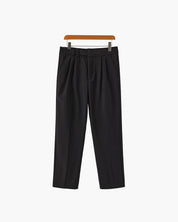 Alessio Romano | Tailored Pleated Trousers with Refined Structure For Men