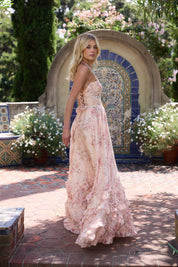 Olivia Redmond | Floral Halter Maxi Dress For Women
