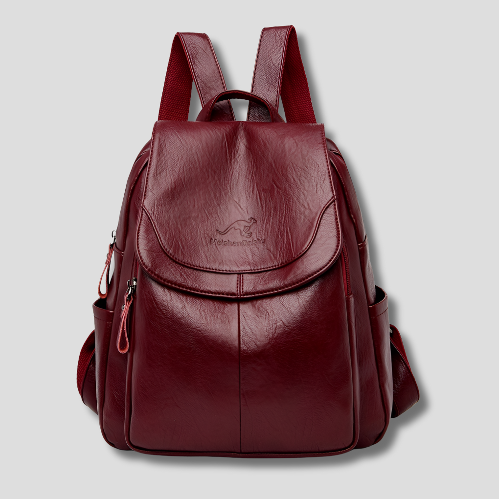 Luca Moretti | Minimalist Leather Backpack For Women