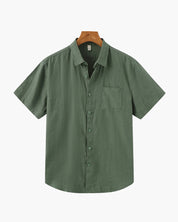 Matteo Ricci | Lightweight Linen Shirt with Relaxed Elegance For Men