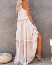 Harper Fletcher | Tiered Maxi Dress With Ruffle Detail