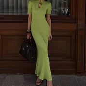 Lucy Brown | Elegant Maxi Races Dress For Women
