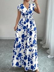 Sophie Barrett | Flowing Floral Maxi Dress For Women