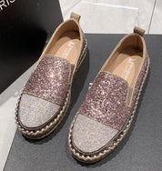 Chiara Bellini | Crystal Slip-On Loafers For Women