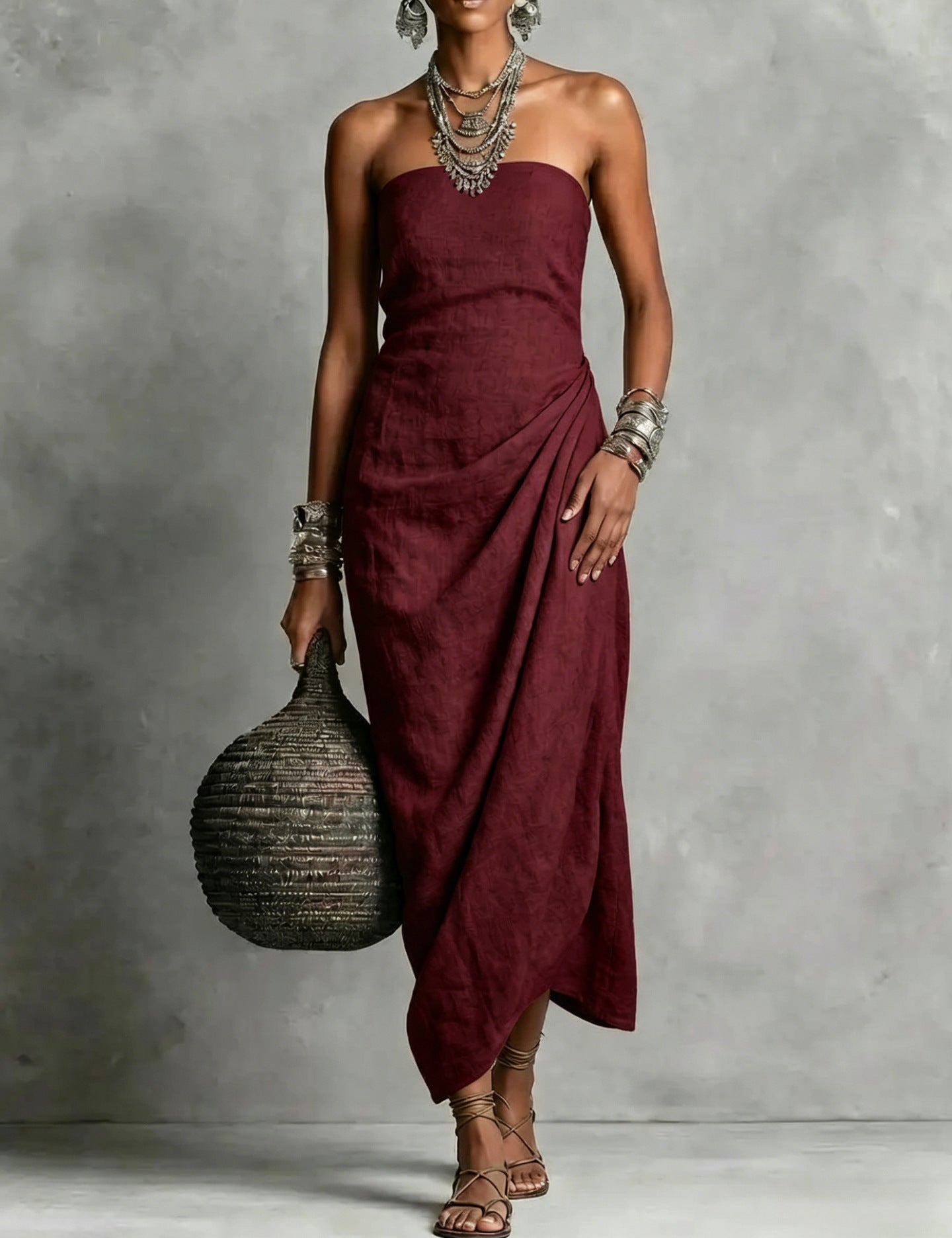 Matilda Robertson | Strapless Summer Dress For Women