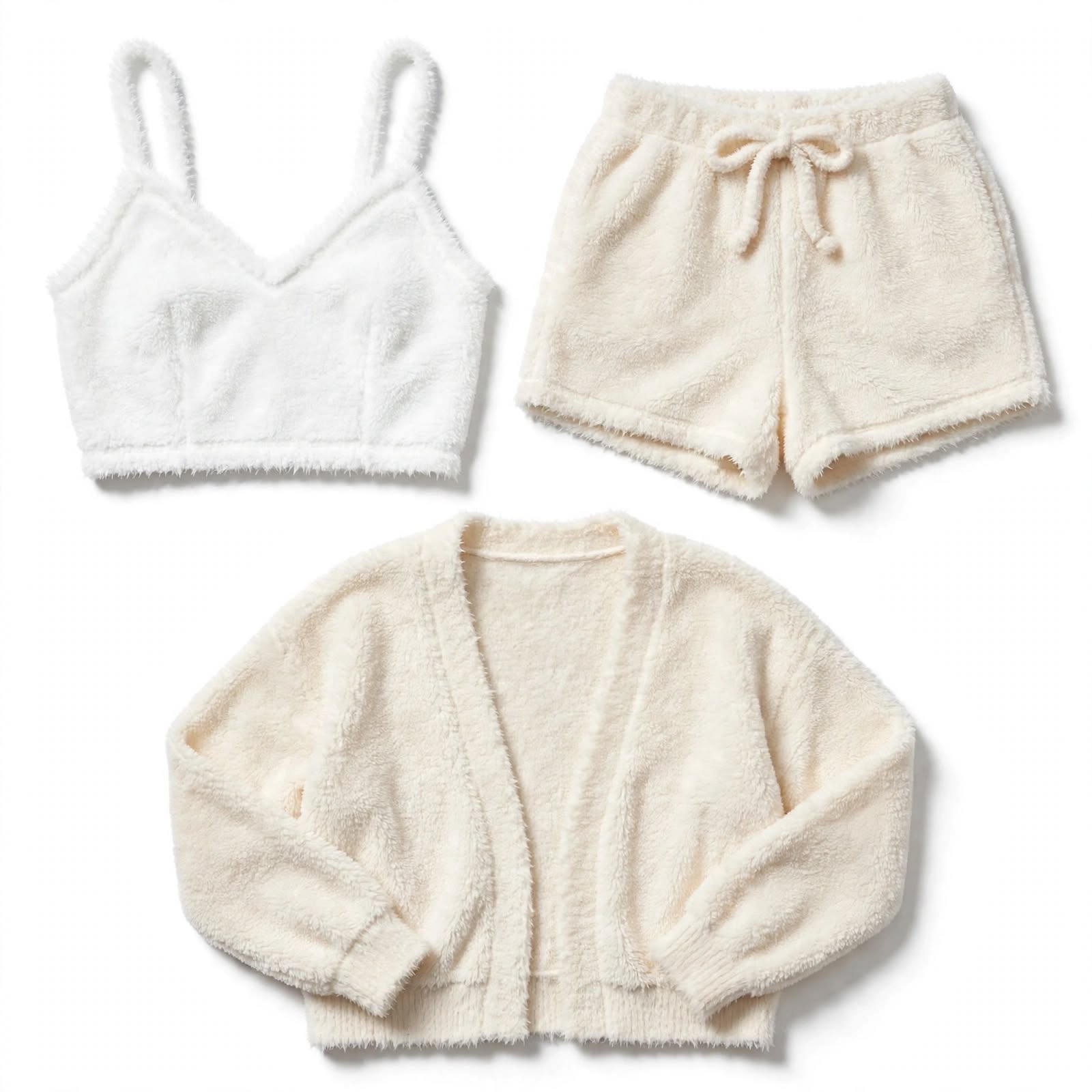 Zita Brayham | Fluffy 3-Piece Lounge Set For Women