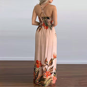 Georgia Blackwood | Floral Halter Races Dress For Women