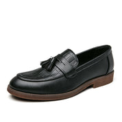 Ryan Mitchell | Tassel Loafer Leather Shoes For Men