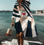 Chloe Williams | Printed Shirt Dress For Women