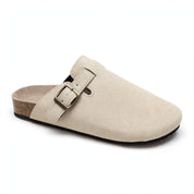 Flaminia Penbridge | Suede-Look Buckle Clogs For Women