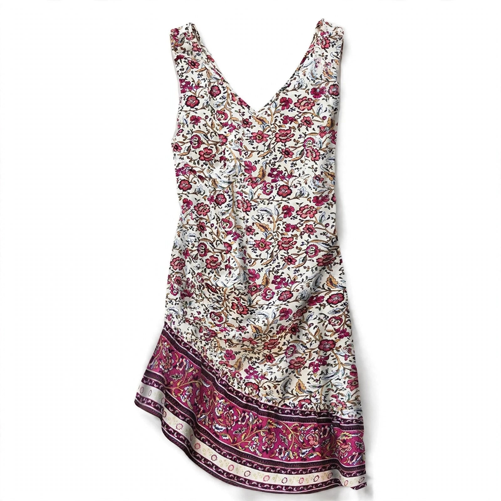 Lucrezia Loxbrook | Boho Print Sleeveless Shift Dress For Women
