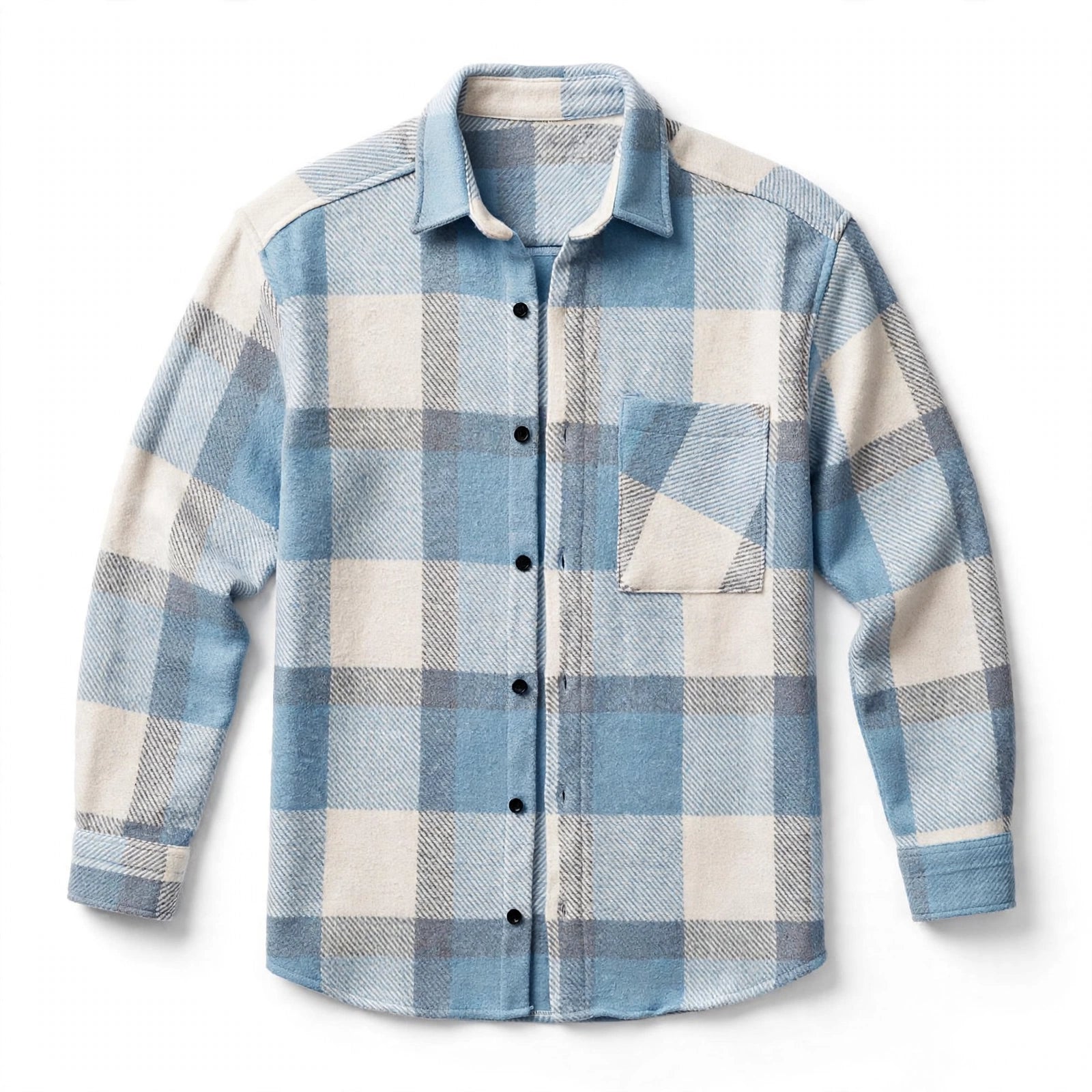 Renato Oakbrook | Checked Flap Pocket Overshirt For Men